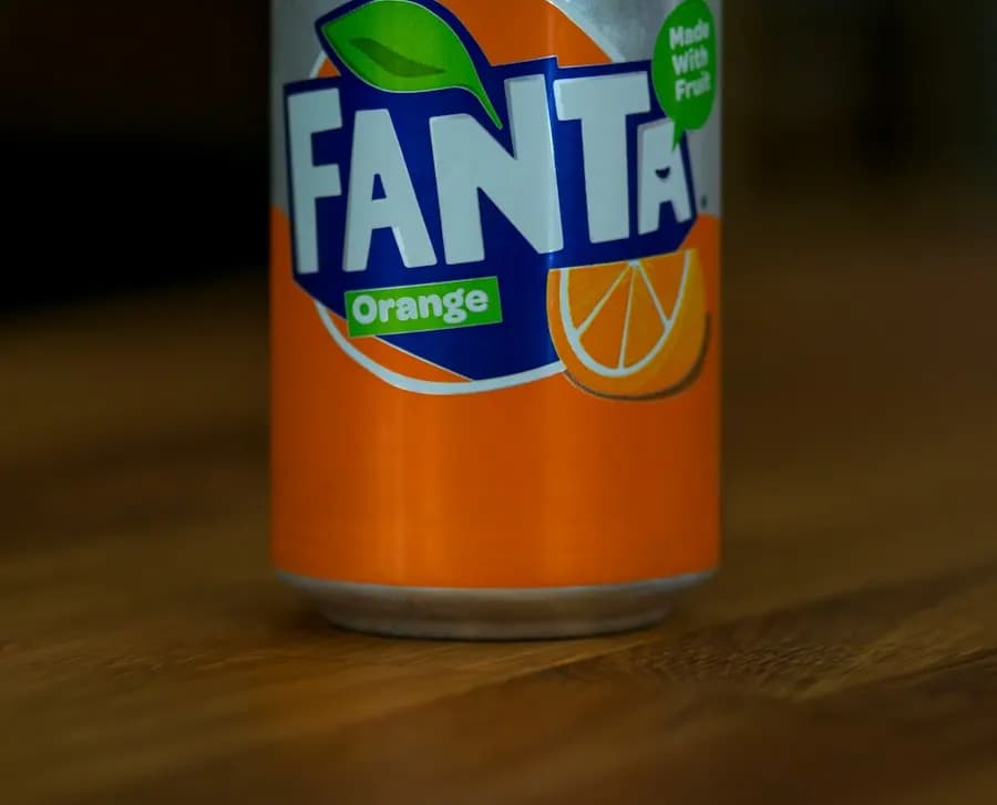Fanta — canette de fanta orange